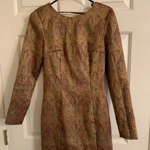 Express Jacquard Dress Small
